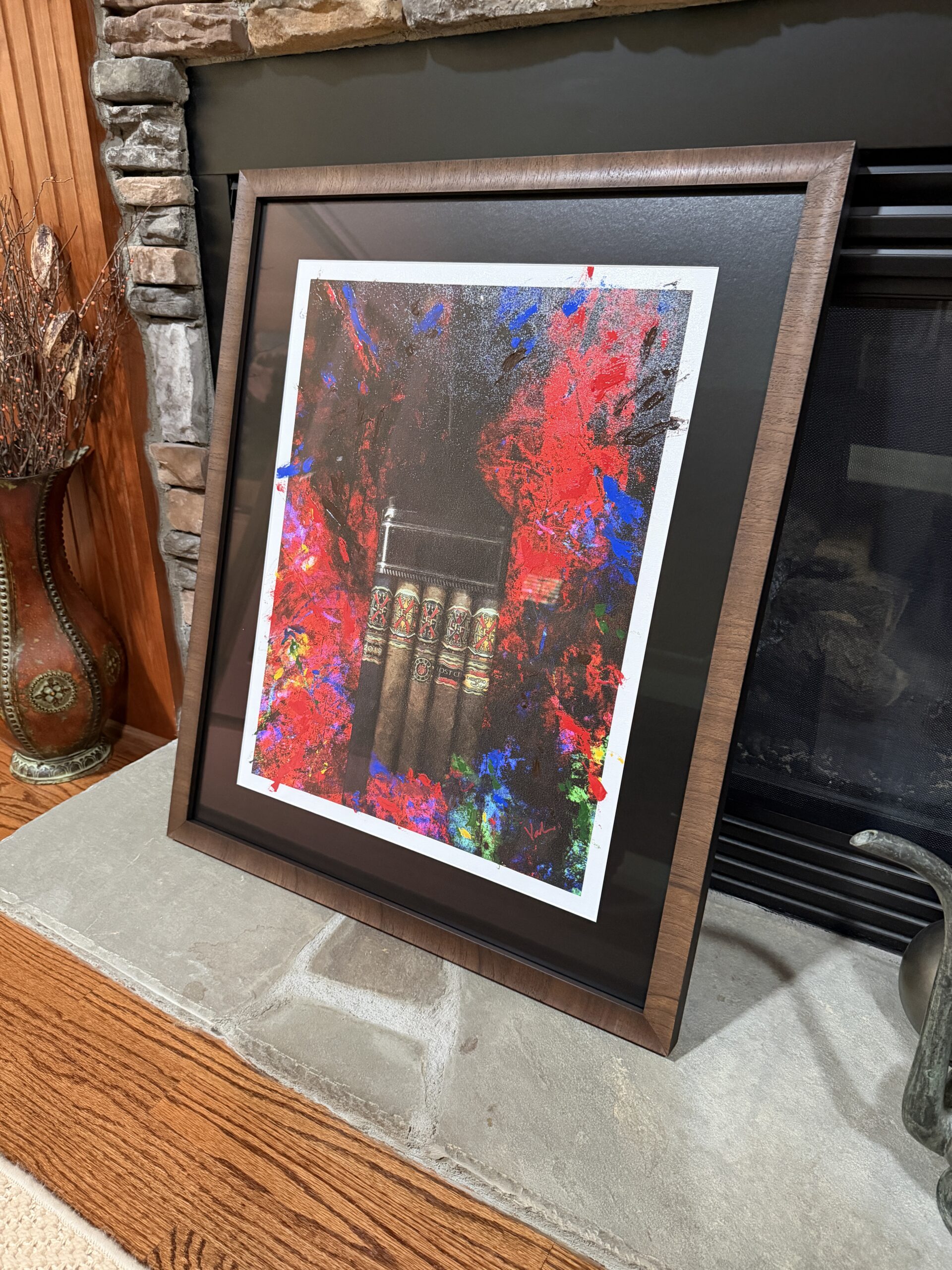 The Abstract Art Of Arturo Fuente Framed