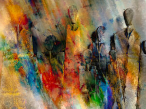 People Pleaser Abstract Fine Art