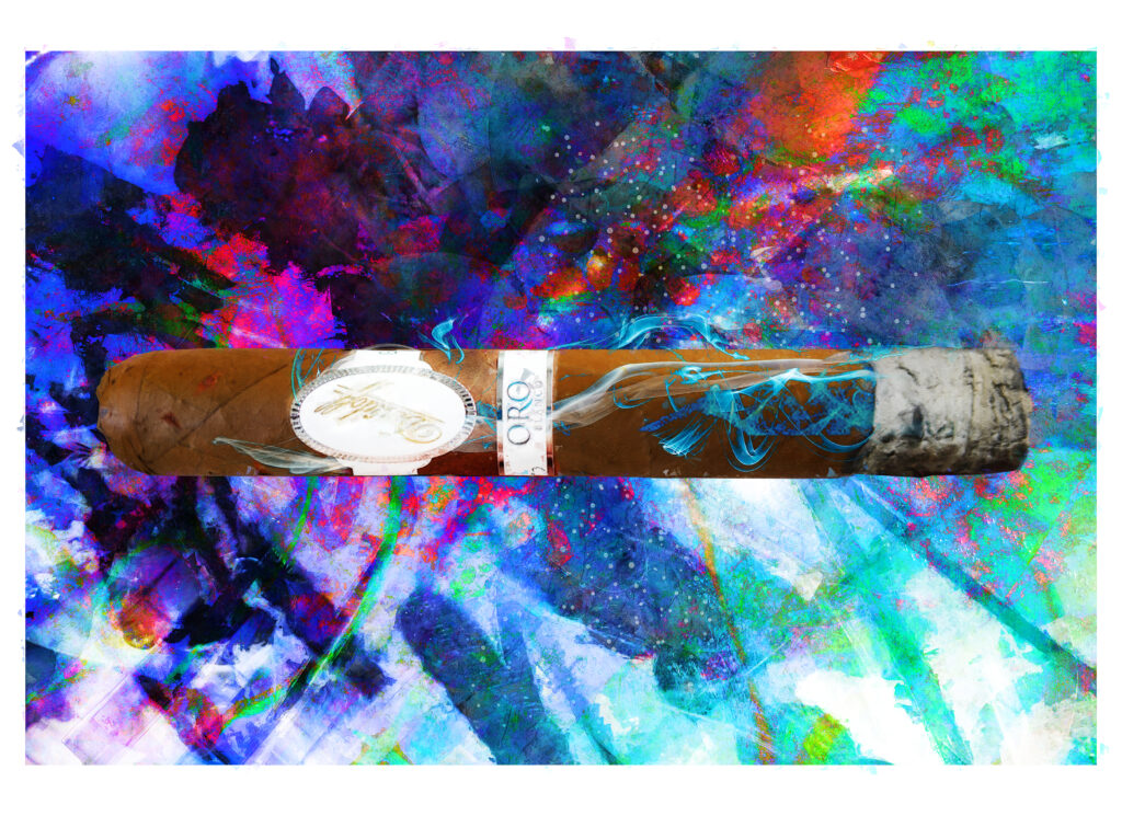 Davidoff ORO Cigar Abstract One of One Fine Art