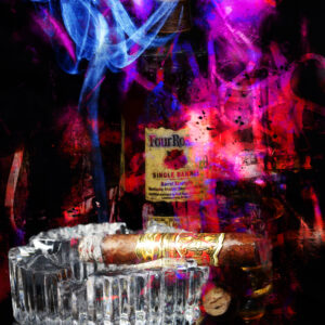 The Night Where-Smoke Finds Color