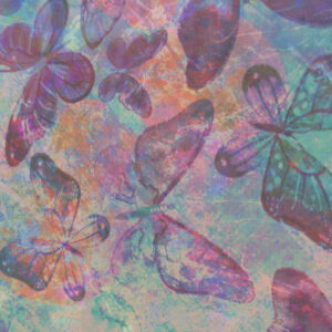 All Fly Away Butterfly Abstract
