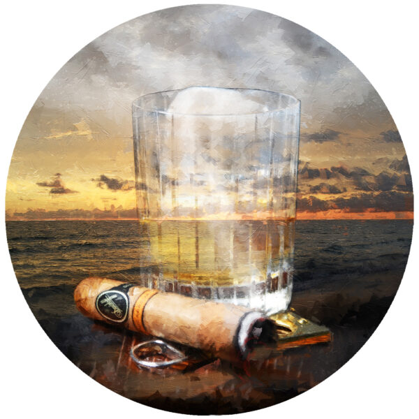 Davidoff Cigar By The Sea Art