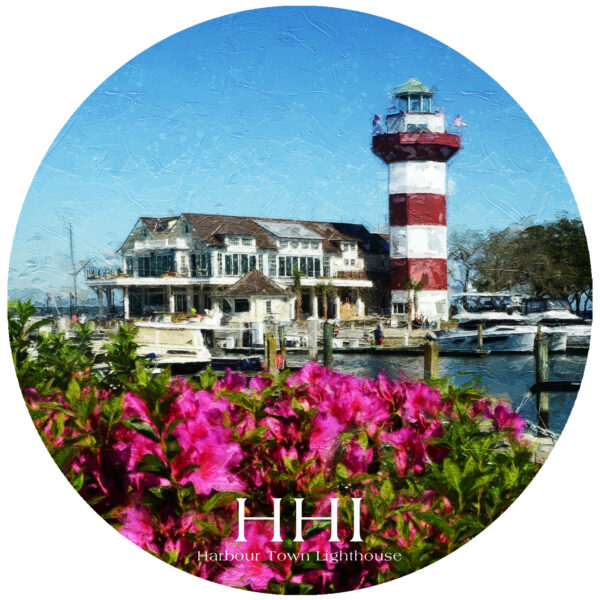 Harbour Town Lighthouse Azaleas