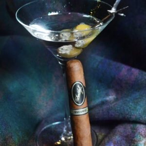 Dirty Martini and Davidoff Cigar painting