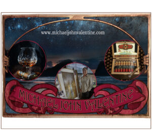 Certificate of Authenticity by Artist Michael John Valentine for Cigar Wall Art