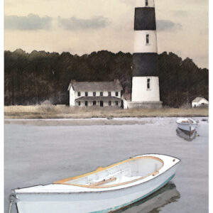 Bodie Island Lighthouse OBX Outer Banks North Carolina painting