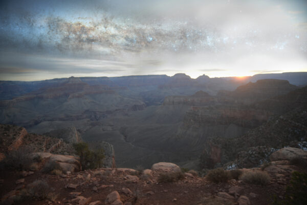 Grand Canyon Sunrise painting