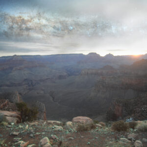 Grand Canyon Sunrise Wall Art by Artist Michael John Valentine of Charlotte