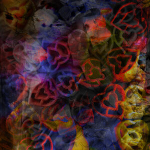 Italian Pasta Colorful Abstract Art