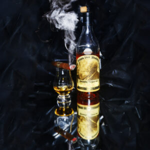Pappy Van Winkle's and Cuban Cigar Wall Art by artist Michael John Valentine of Huntersville NC
