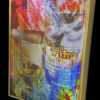 Signed Pappy Van Winkle's Bourbon and Drew Estates Cigar 8 x 10 Framed Wall Art Painting on Canvas