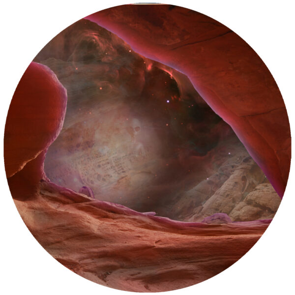 Red Rock Time Travel Art