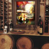 Pappy Van Winkle's Bourbon With Drew Estates Abstract Modern Wall Art Canvas Painting by Michael John Valentine