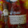 Blantons Bourbon with Padron 1926 anniversary cigar painting on canvas by Michael John Valentine