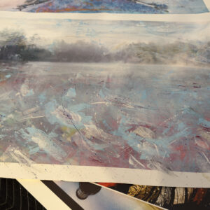 Highlands Nc 28 x 42 signed canvas