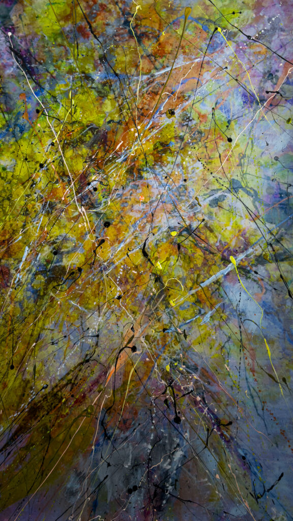 Fine Art Painting on canvas titled Time Flies By