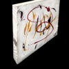 Wood Block Abstract Acrylics Original Painting By Artist Michael John Valentine