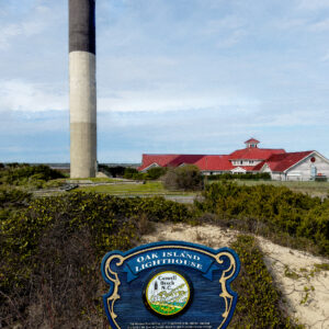 Oak Island Lighthouse Painting by artist Michael John Valentine