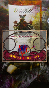 Willett Bourbon and Opus X Painting By Artist Michael John Valentine