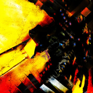 The Power Of Beethoven Abstract Modern Wall Art Abstract by artist Michael John Valentine