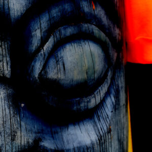 Alaska Totem Pole Abstract