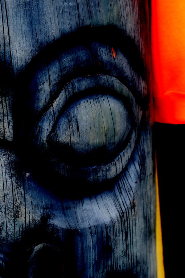 Alaska Totem Pole Abstract