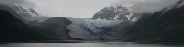 Alaska Marerie Glacier Bay National Park Panoramic