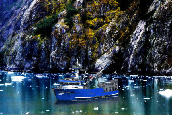 Alaskan Fishing Boat Painting