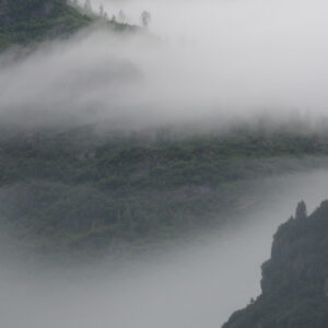 Alaska When the fog rolls in