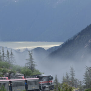 Skagway Alaska White Pass Railroad Route