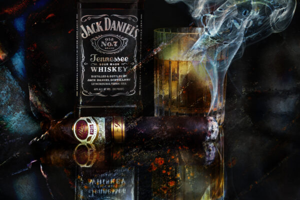 Padron 1926 90th Anniversary and Jack Daniel's Mixed Media