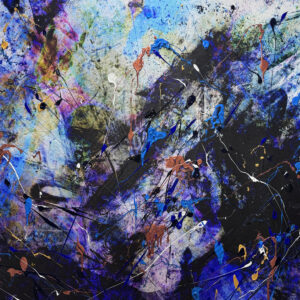 Blues By You Abstract Painting On Canvas or as a print