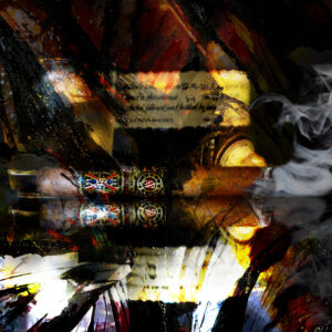 Picasso Pappy Van Winkle's Bourbon and Fuente Opus X Cigar