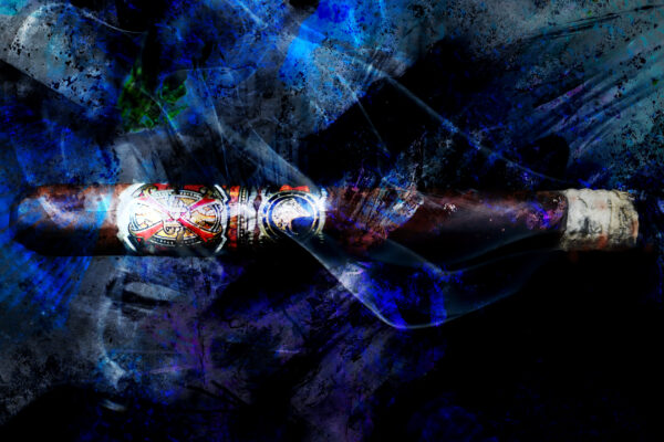 Abstract Stefano Ricci Opus X Cigar Painting