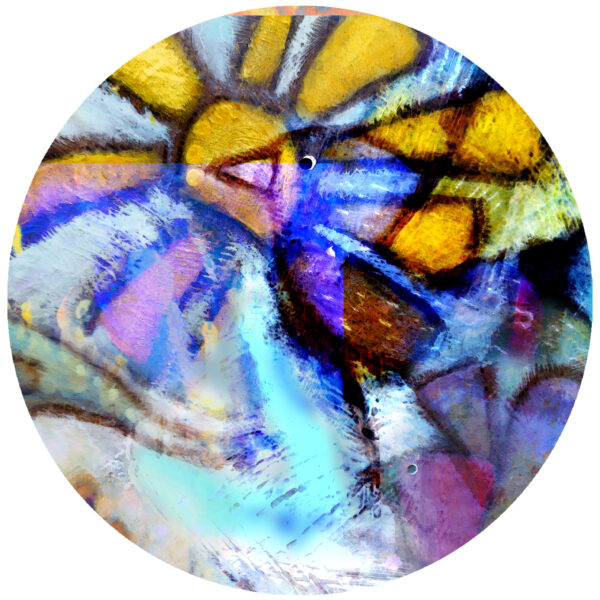 fly away abstract bird decal