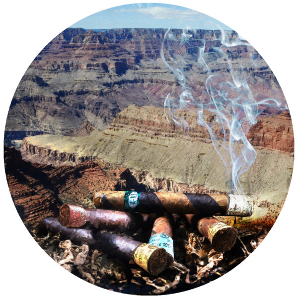 rocky Patel cigars on the edge decal
