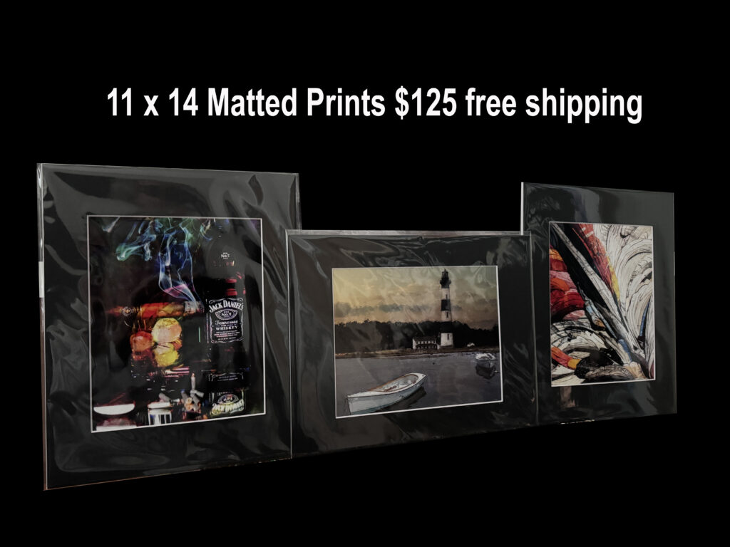 11 x 14 fine art matted prints