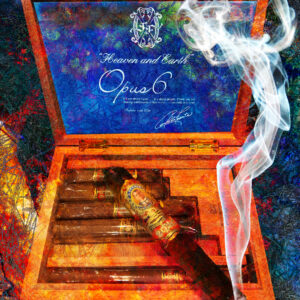 Fuente Opus X Heaven and Earth Abstract Print poster or painting