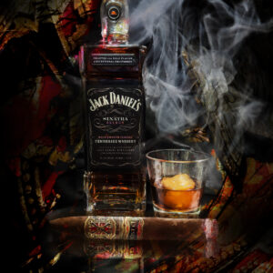 Jack Daniel's Sinatra Select and Fuente Opus X Lost City