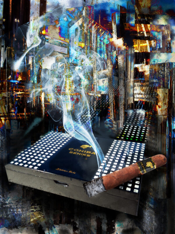 BEHIKE Cohiba Cuban Cigar abstract