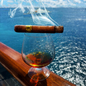 Trinidad Cuban Cigar at sea