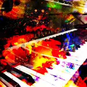 Steinway and Sons Abstract Piano Wall Art