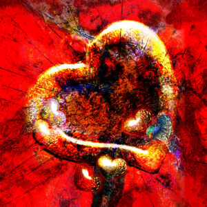 Heart Of Hearts Valentine Abstract