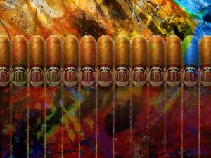 Premium Cigar of Aruba ARUHIBA fine art abstract