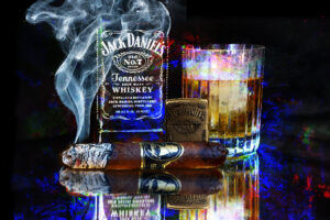 Late Hour With Jack Daniels Art