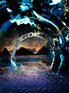 Portal Time Warp Painting
