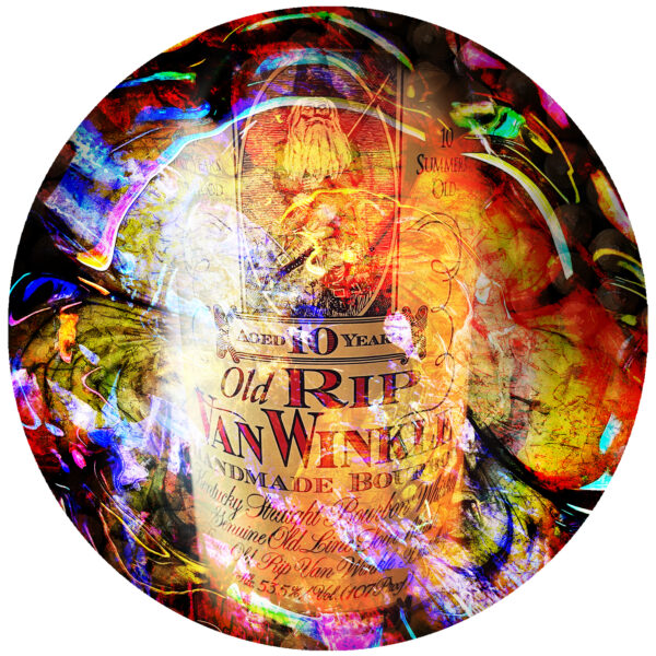 10 Year Old RIP Pappy Van Winkle Bourbon Decal