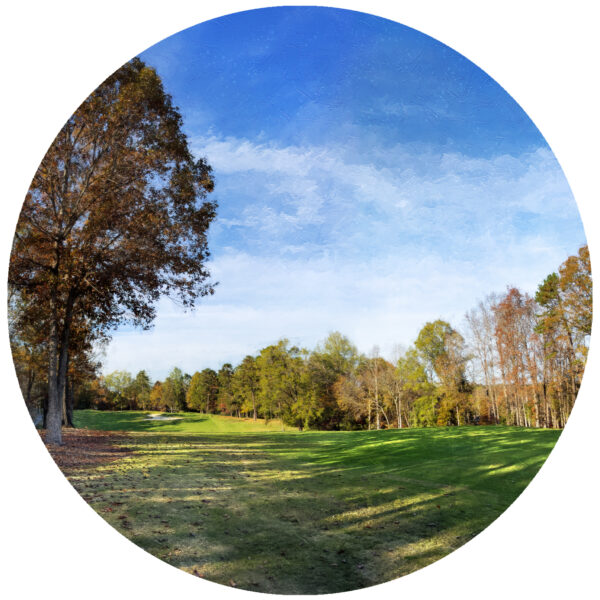 Third Hole River Run Country Club Decal