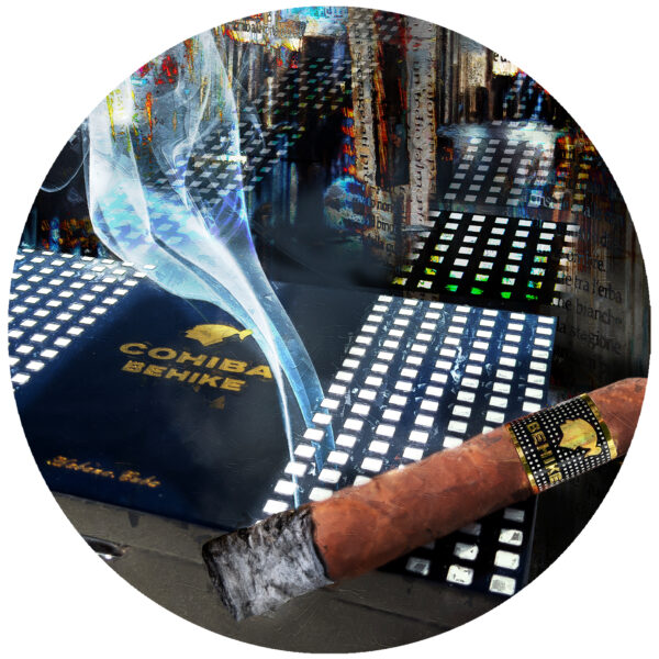 Cohiba BEHIKE Abstract Box Decal