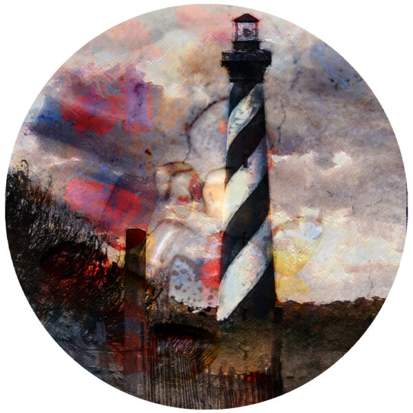 Cape Hatteras Abstract Lighthouse Art